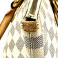 LOUIS VUITTON N51186 Damier Azur Saleya PM PVC Leather Shoulder Bag Tote Bag Damier Azur Canvas White Used