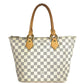 LOUIS VUITTON N51186 Damier Azur Saleya PM PVC Leather Shoulder Bag Tote Bag Damier Azur Canvas White Used