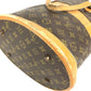 LOUIS VUITTON T42236 Monogram Bucket GM Bucket GM USA Limited Edition Tote Bag with Kisslock Pouch Hand Bag MonogramCanvas Brown Used