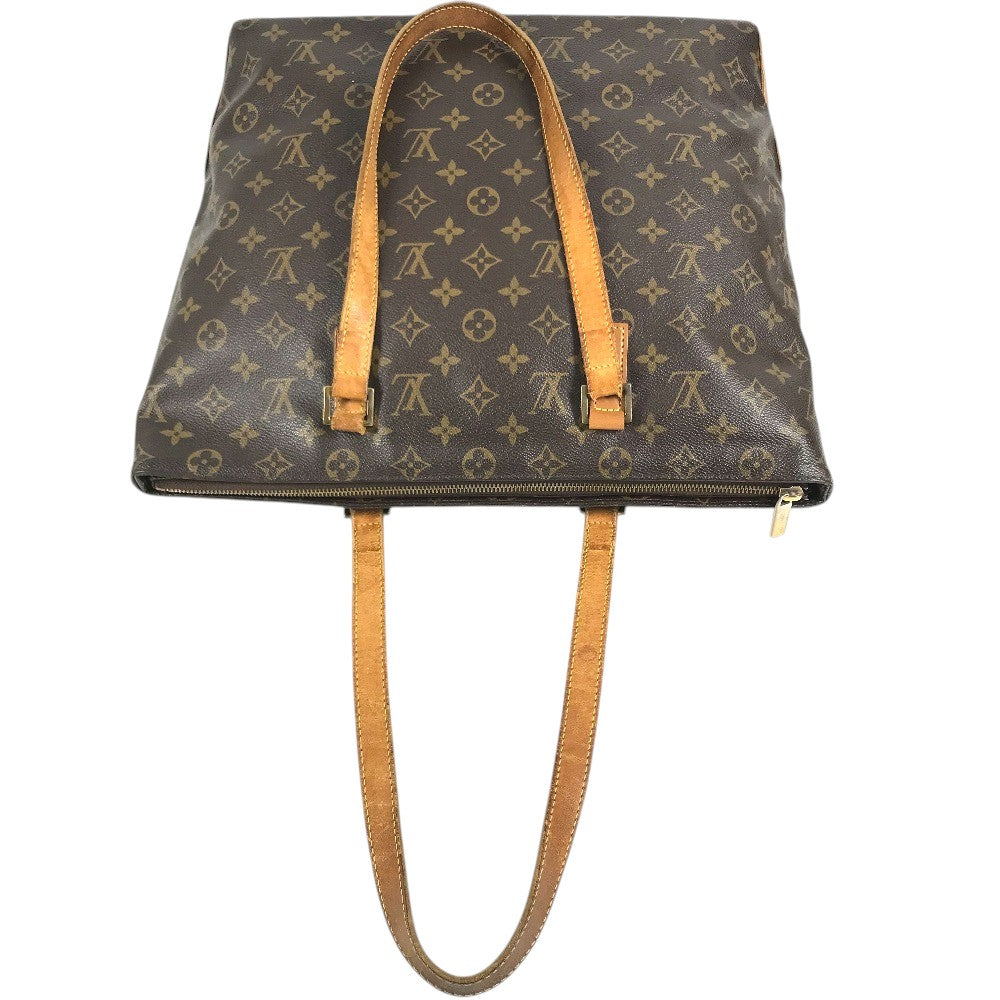 LOUIS VUITTON M51152 Monogram Cabas Alto Bag Tote Bag shawl Shoulder Bag MonogramCanvas Brown Used