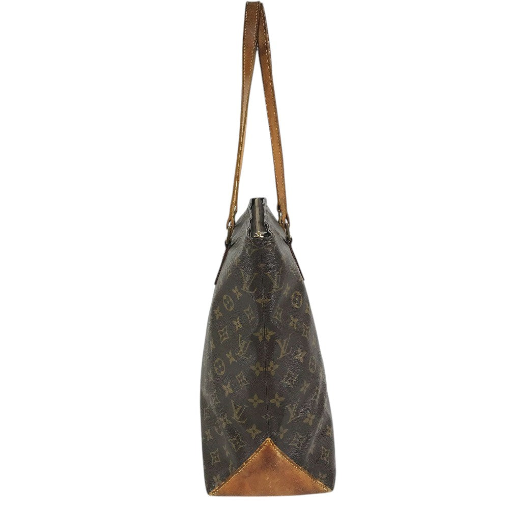 LOUIS VUITTON M51152 Monogram Cabas Alto Bag Tote Bag shawl Shoulder Bag MonogramCanvas Brown Used