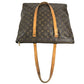 LOUIS VUITTON M51152 Monogram Cabas Alto Bag Tote Bag shawl Shoulder Bag MonogramCanvas Brown Used