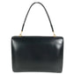 HERMES vintage Paroniere GoldHardware Paroniere Hand Bag Box Scarf Black Hand Bag Leather Black Used