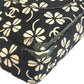 CHANEL Translated ants Clover CC logo CC Mark bag flap Shoulder Bag cotton Black Used