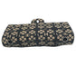 CHANEL Translated ants Clover CC logo CC Mark bag flap Shoulder Bag cotton Black Used