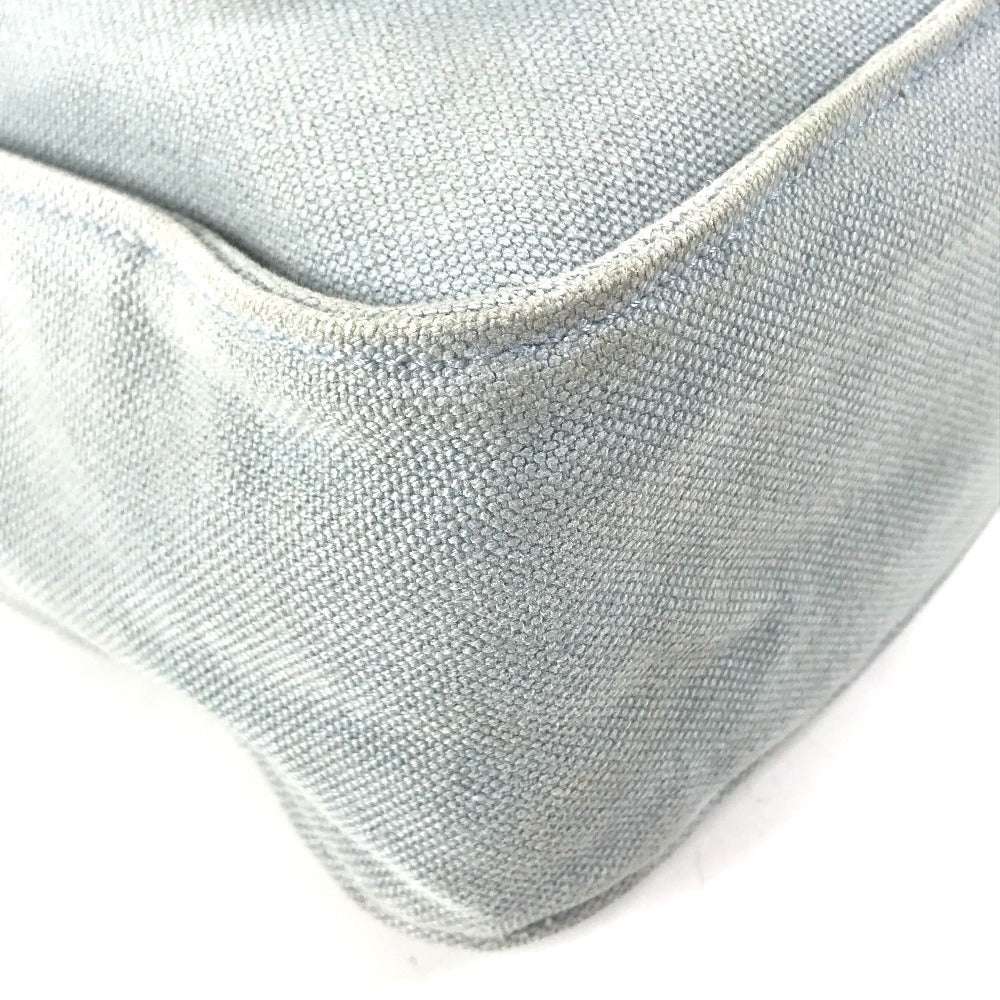 HERMES Shoulder Maruwari PM Maruwari PM Bag Shoulder Bag Tote Bag Canvas blue Used