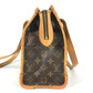 LOUIS VUITTON M40007 Monogram Popincourt Popincourt Bag Tote Bag shawl Shoulder Bag MonogramCanvas Brown Used