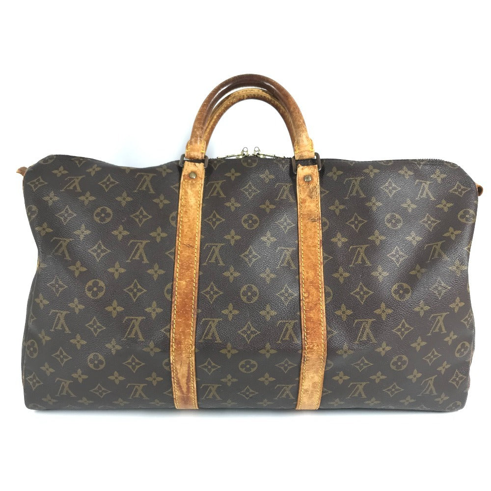 LOUIS VUITTON M41416 Monogram KeepallBandouliere50 Keepall Bandouliere 50 Travel Bag Hand Bag Travel Bag Duffle Bag MonogramCanvas Brown Used