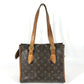 LOUIS VUITTON M40007 Monogram Popincourt Popincourt Bag Tote Bag shawl Shoulder Bag MonogramCanvas Brown Used
