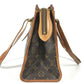 LOUIS VUITTON M40007 Monogram Popincourt Popincourt Bag Tote Bag shawl Shoulder Bag MonogramCanvas Brown Used