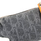 Dior Flight Trotter Logo Denim Makeup pouch, cosmetic pouch, shoulder bag, crossbody bag Cosmetics Pouch Denim Navy Used