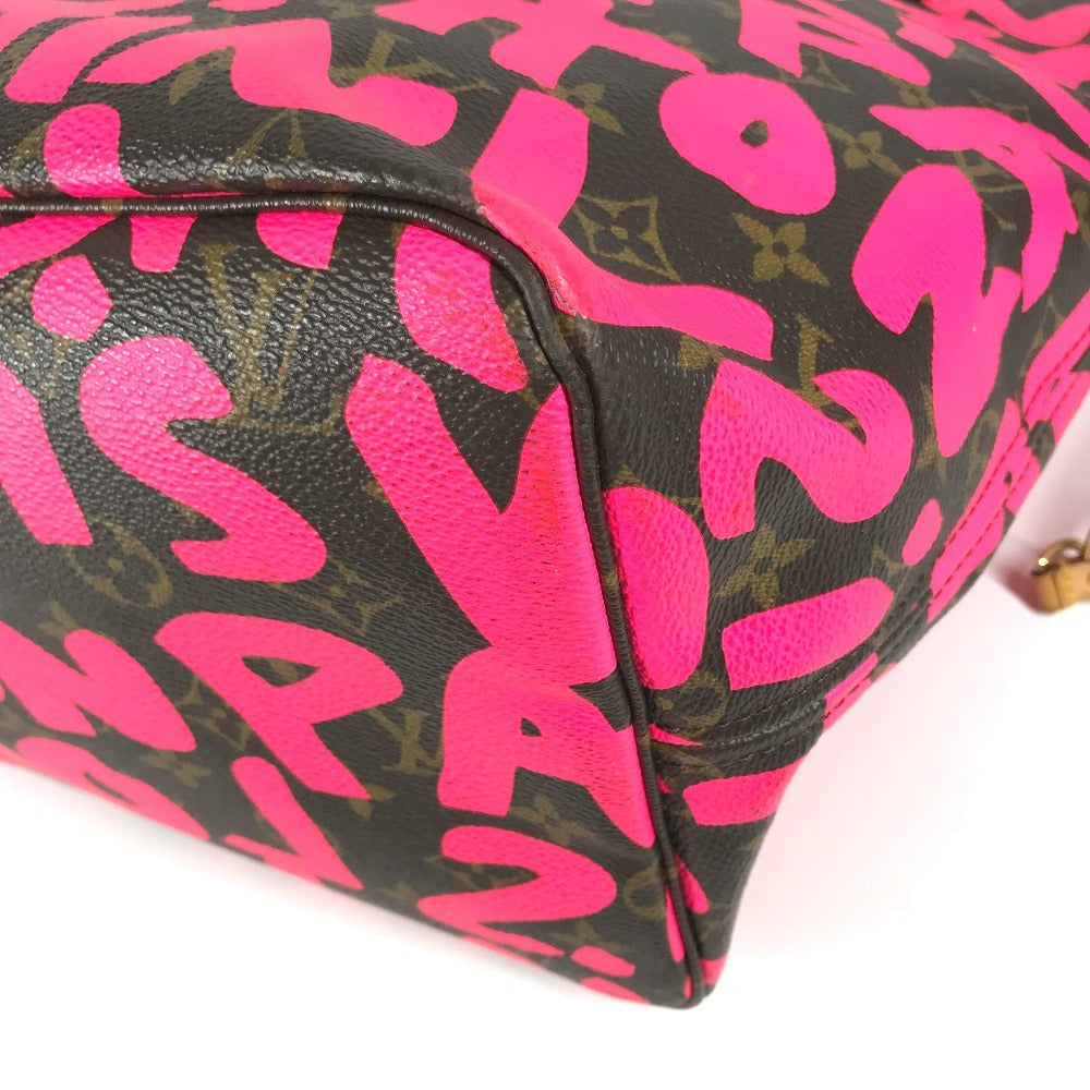LOUIS VUITTON M93701 MonogramGraffiti Neverfull GM Neverfull GM Tote Bag shoulder bag Shoulder Bag MonogramGraffitiCanvas Fuchsia pink Used