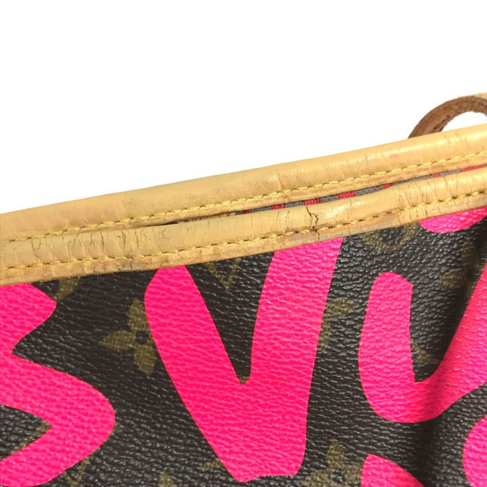 LOUIS VUITTON M93701 MonogramGraffiti Neverfull GM Neverfull GM Tote Bag shoulder bag Shoulder Bag MonogramGraffitiCanvas Fuchsia pink Used
