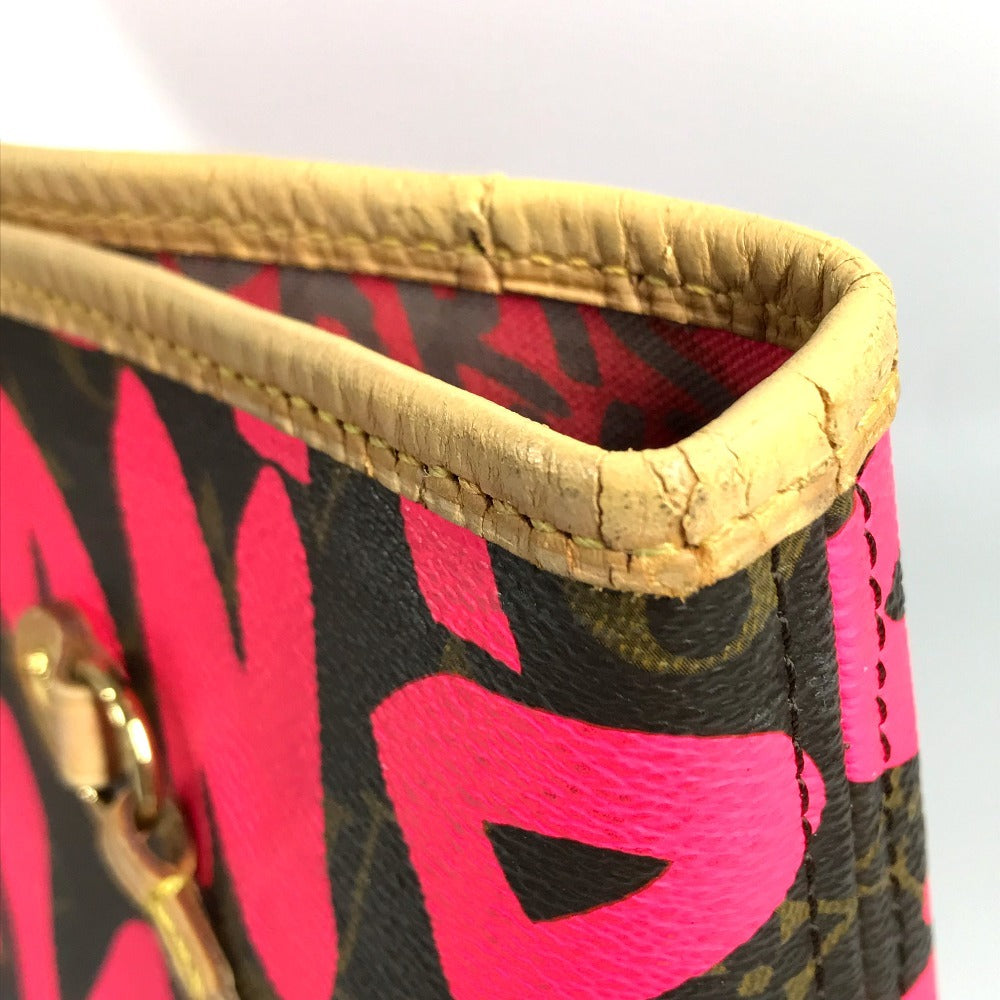 LOUIS VUITTON M93701 MonogramGraffiti Neverfull GM Neverfull GM Tote Bag shoulder bag Shoulder Bag MonogramGraffitiCanvas Fuchsia pink Used