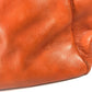 CELINE Shoulder Boogie Bag Large Bag Shoulder Bag Hand Bag Tote Bag Leather Orange Used