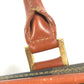FENDI vintage Pecan Bag Mini Duffle Bag Hand Bag PVC/Leather khaki/Brown Used