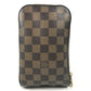 LOUIS VUITTON N51994 Damier Geronimos old Bag Shoulder Bag Waist Pouch body bag Damier Canvas Ebene Brown Used