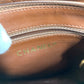 CHANEL vintage CC CC Mark logo Chain Bags, pouches, belt bags, body bags Waist Pouch Denim / Leather blue/Brown Used