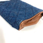 CHANEL vintage CC CC Mark logo Chain Bags, pouches, belt bags, body bags Waist Pouch Denim / Leather blue/Brown Used