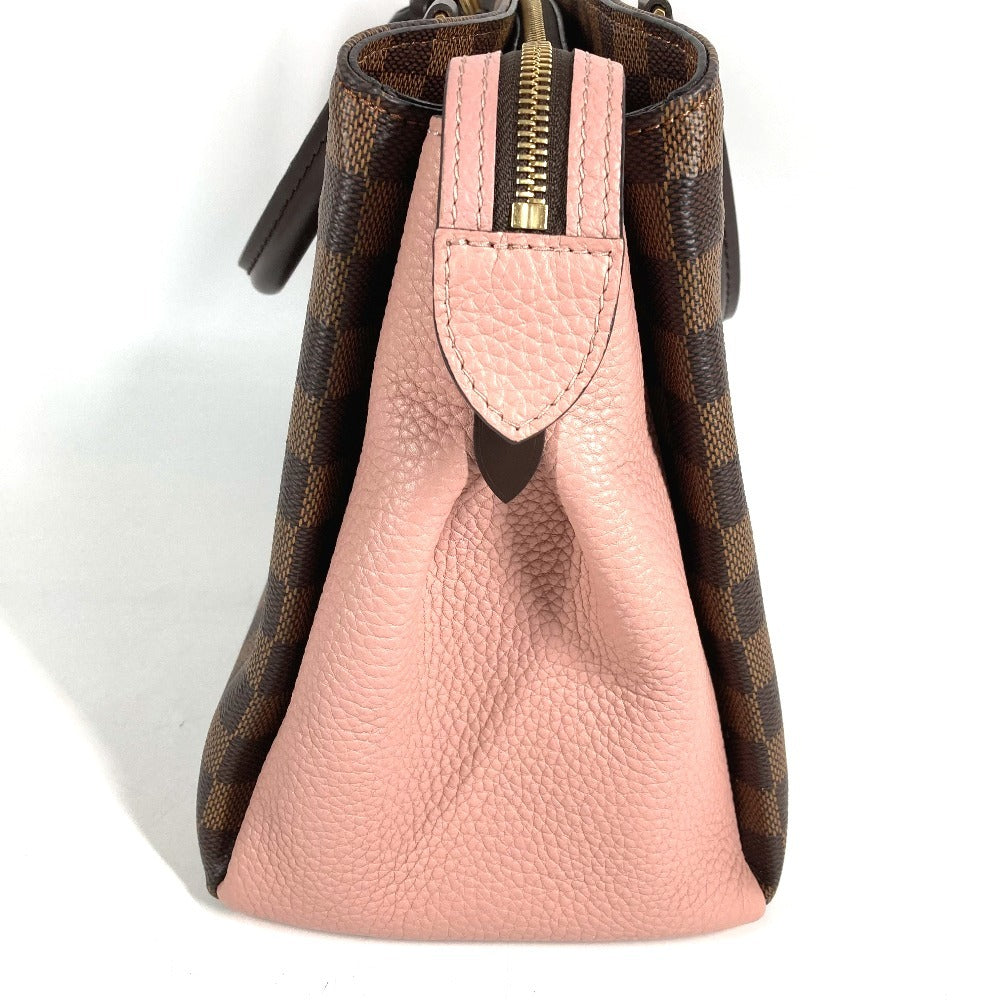 LOUIS VUITTON N41488 Damier Normandy Bag, Tote Bag, Shoulder Bag Hand Bag Damier Canvas Magnolia pink/Brown Used