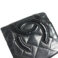CHANEL A26720 Cambon Line CC CC Mark logo Kisslock Compact Wallet Folded wallet Leather Black Used