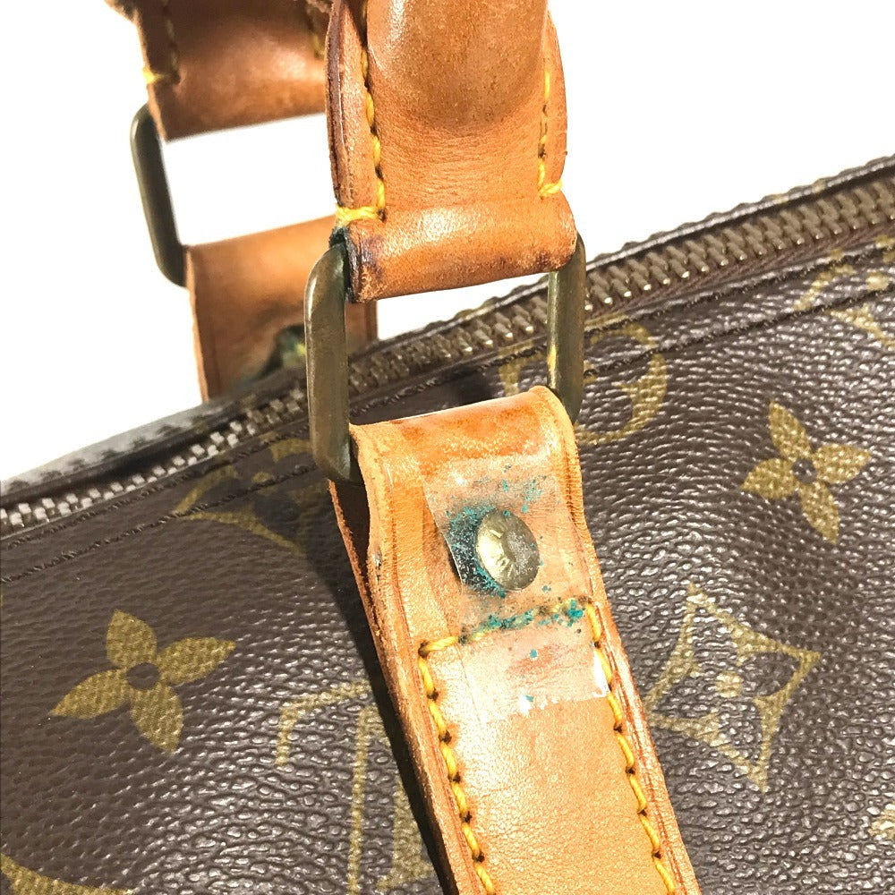 LOUIS VUITTON M41424 Monogram Old Model Outie Keepall55 Keepall 55 Bag, Travel Bag, Handbag Duffle Bag MonogramCanvas Brown Used