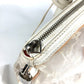 LOUIS VUITTON M40699 Transparency Monogram Lockit Tote Bag, Embroidered, Clear, Mesh Hand Bag Leather / Nylon White Used