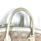 LOUIS VUITTON M40699 Transparency Monogram Lockit Tote Bag, Embroidered, Clear, Mesh Hand Bag Leather / Nylon White Used