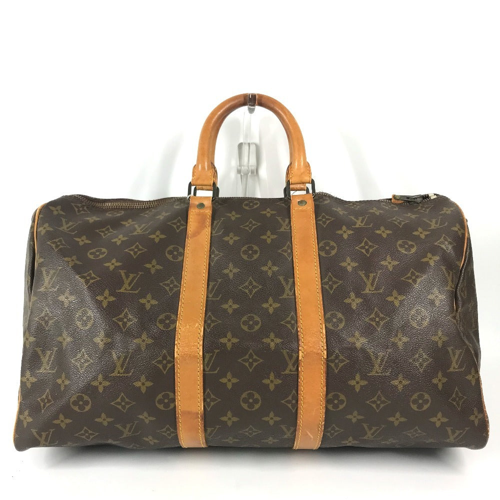 LOUIS VUITTON Ｍ41428 Monogram Old Model Outie Keepall45 Keepall 45 Bag, Travel Bag, Handbag Duffle Bag MonogramCanvas Brown Used