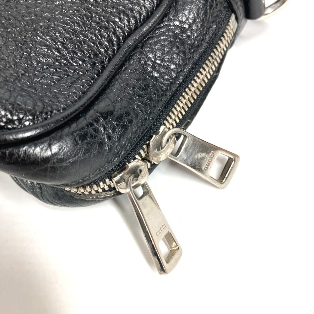GUCCI 322057 Document bag Briefcase Interlocking G logo Tote Bag Bag 2WAY Bag Shoulder Bag Crossbody Business bag Leather Black Used