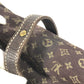 LOUIS VUITTON M95227 Monogram Mini-Lin Saumur30 Saumur 30 Bag Crossbody Flap Shoulder Bag Monogram Mini-LinCanvas Brown Used