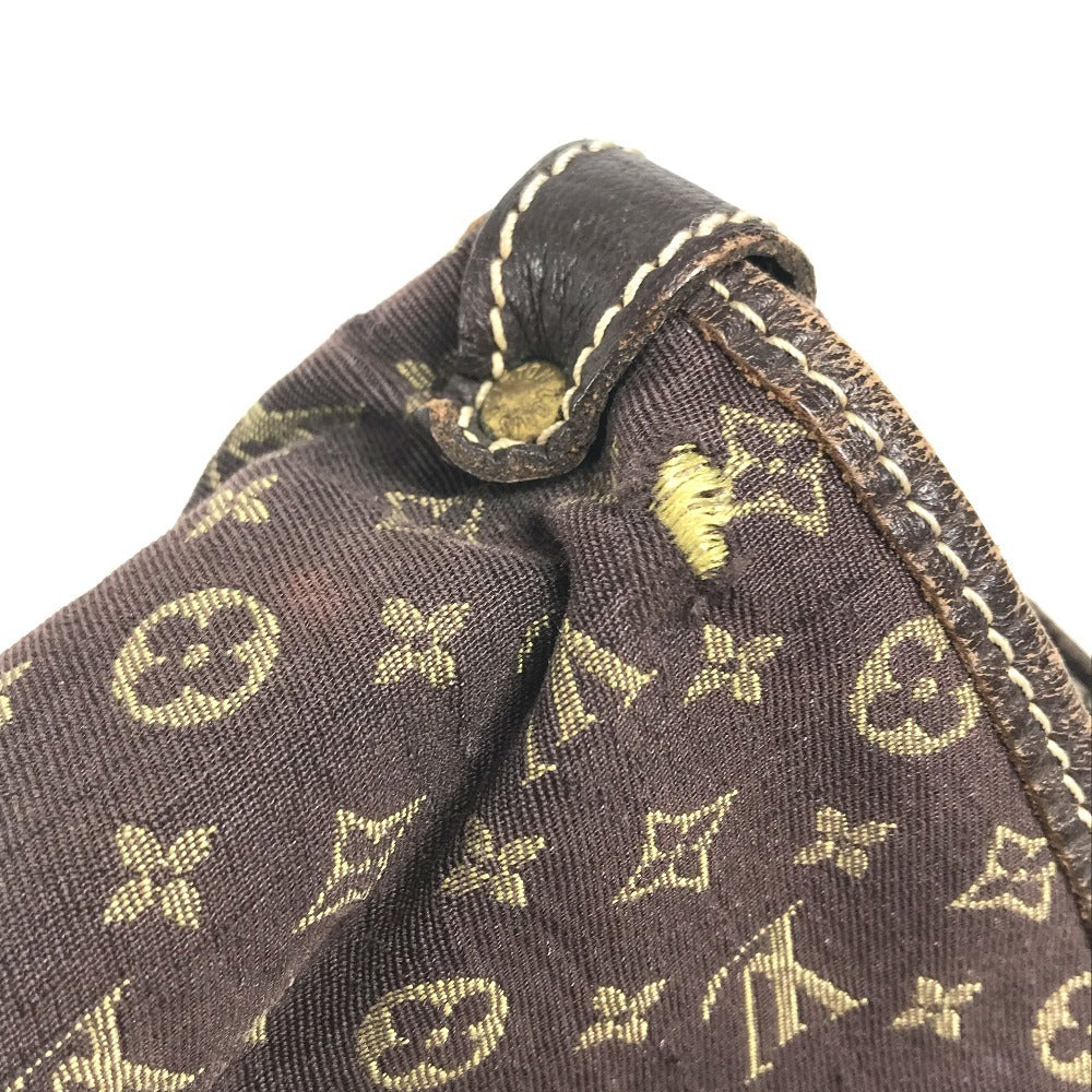 LOUIS VUITTON M95227 Monogram Mini-Lin Saumur30 Saumur 30 Bag Crossbody Flap Shoulder Bag Monogram Mini-LinCanvas Brown Used