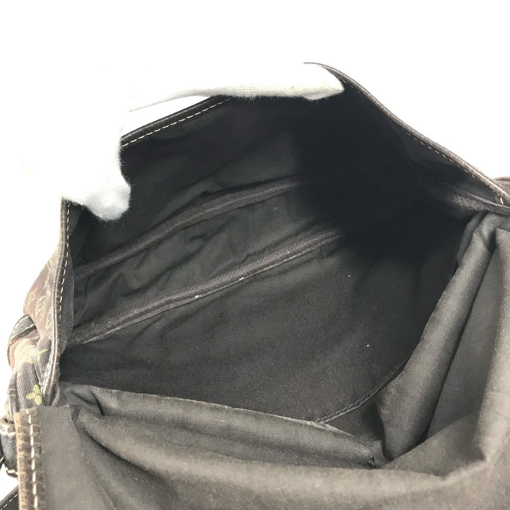 LOUIS VUITTON M95227 Monogram Mini-Lin Saumur30 Saumur 30 Bag Crossbody Flap Shoulder Bag Monogram Mini-LinCanvas Brown Used