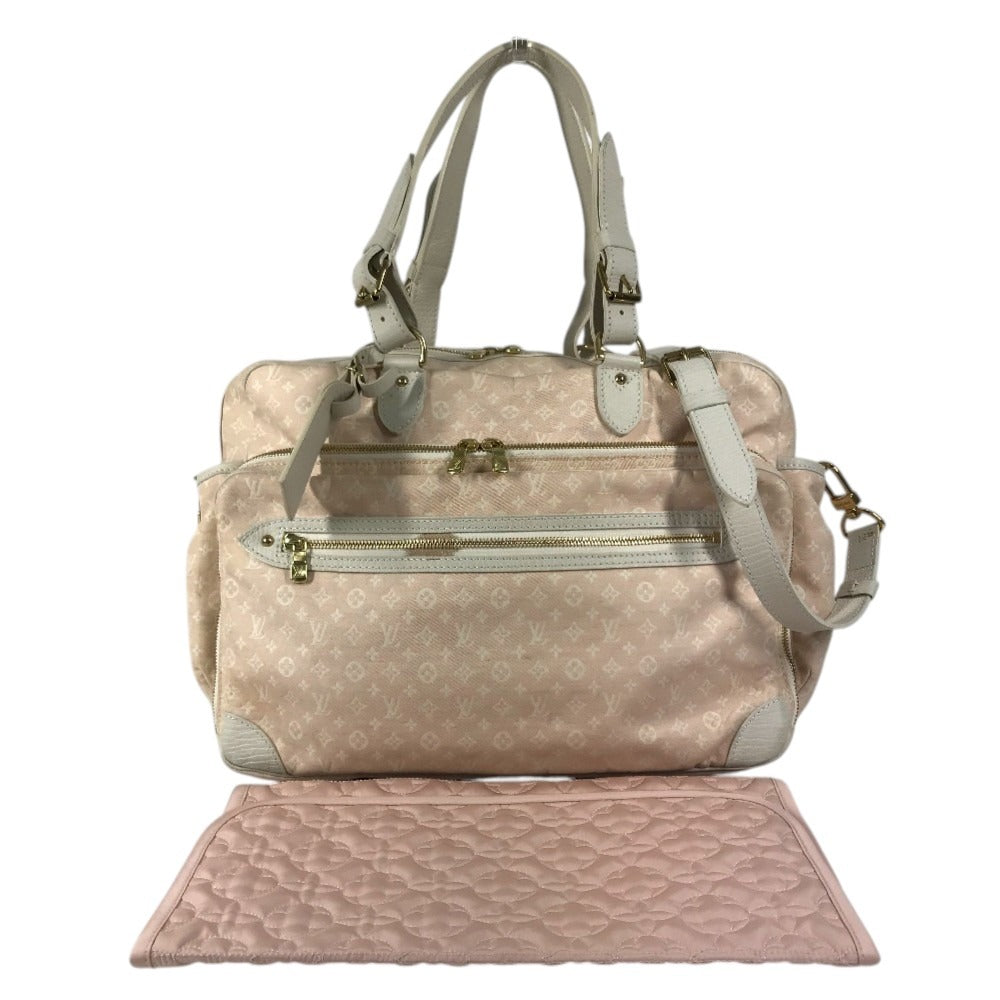 LOUIS VUITTON M95255 Monogram Mini-Lin Sac à l'Ange Bag, 2-way bag, Mother's bag, Tote bag, Duffle bag Shoulder Bag Monogram Mini-LinCanvas Rose pink Used