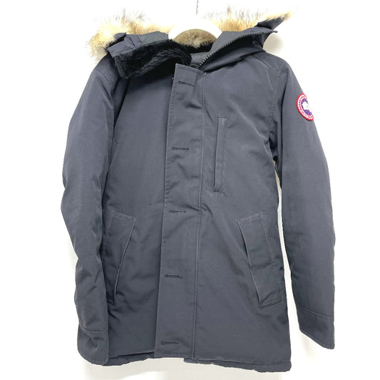 CANADA GOOSE 3438JM アウター ファーフード付き ダウン ジャケット JASPER ジャスパー ダウンジャケット ダウン ユニセックス ネイビー