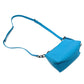 LOUIS VUITTON M55925 Monogram Empreinte Triangle Messenger Bag, 2-Way Shoulder Bag, Monogram Empreinte Leather, Men's, Turquoise Blue