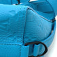 LOUIS VUITTON M55925 Monogram Empreinte Triangle Messenger Bag, 2-Way Shoulder Bag, Monogram Empreinte Leather, Men's, Turquoise Blue