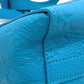 LOUIS VUITTON M55925 Monogram Empreinte Triangle Messenger Bag, 2-Way Shoulder Bag, Monogram Empreinte Leather, Men's, Turquoise Blue