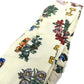GUCCI Flower Bandana Headband, Silk, Women's, Ivory