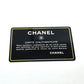 CHANEL Coco Mark Clasp Matelasse Chain Shoulder Bag, Velvet, Women's, Green with Silver Hardware