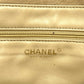 CHANEL CC ココマーク モコモコ カバン ハンドバッグ ムートン レディース ベージュ×ゴールド金具