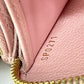 LOUIS VUITTON M80403 Monogram Empreinte by the Pool Zippy Wallet, Monogram Empreinte Leather, Women's, Bouton de Rose/Pink, Gold Hardware