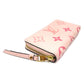 LOUIS VUITTON M80403 Monogram Empreinte by the Pool Zippy Wallet, Monogram Empreinte Leather, Women's, Bouton de Rose/Pink, Gold Hardware