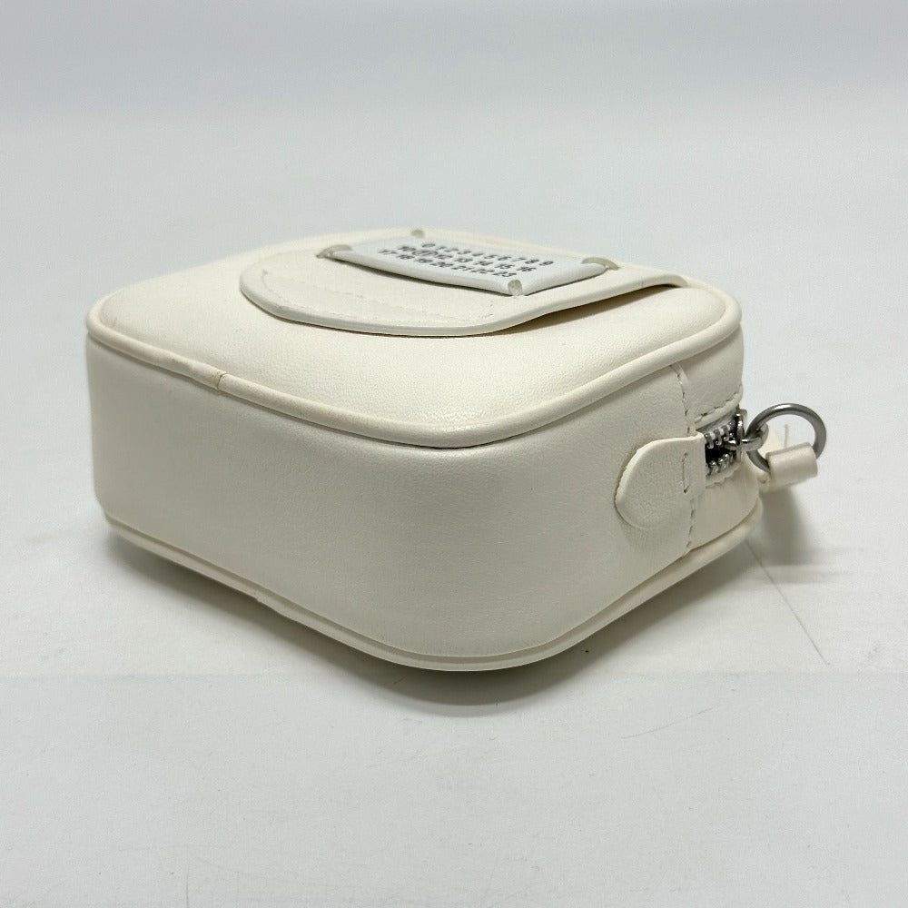 Maison Margiela S56WB0013 Glam Slam Mini Waist Bag in White Leather