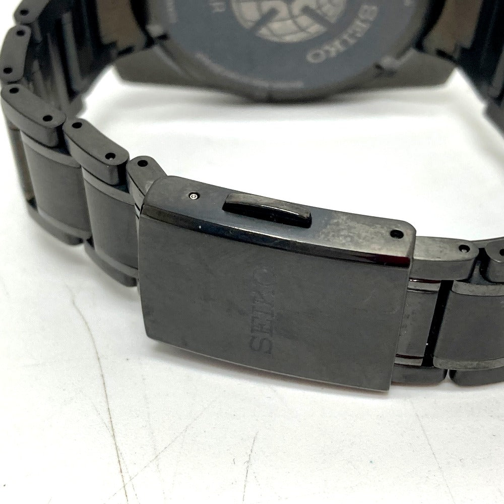 SEIKO SBXC069/5X53-0AV0 アストロン グローバルライン デイデイト GPS ソーラー電波 腕時計 チタン メンズ ブラック
