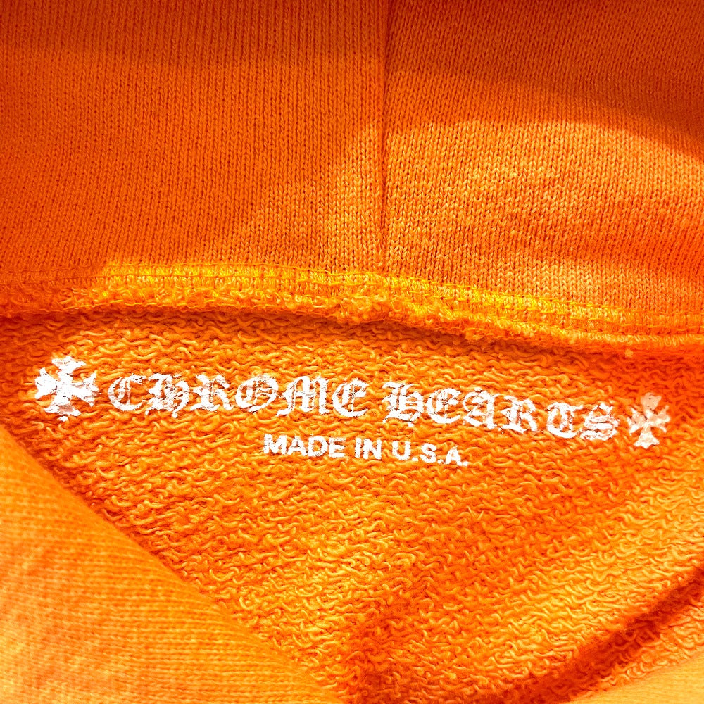 Chrome Hearts Matty Boy Tops, Spring/Summer 2021 PPO Link Build HD PLVR Apparel Hoodie, Cotton, Men's, Orange