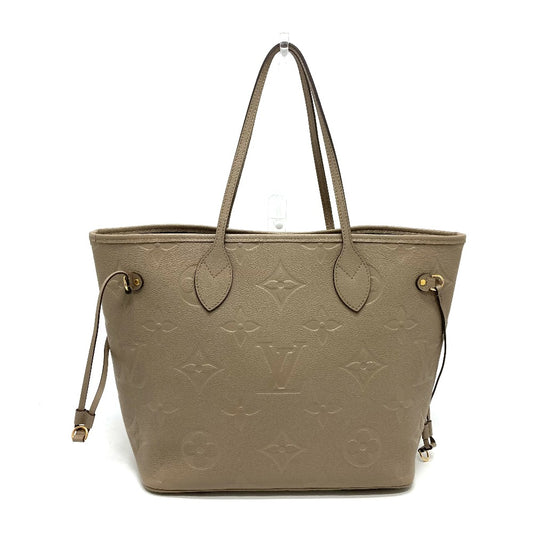 LOUIS VUITTON M45686 モノグラムアンプラント ネヴァーフルMM カバン 肩掛け トートバッグ モノグラムアンプラントレザー レディース トゥルトレール グレージュ
