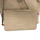 LOUIS VUITTON M45686 Monogram Empreinte Neverfull MM Shoulder Tote Bag in Monogram Empreinte Leather, Women's Tourterelle, Greige