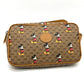 GUCCI 602695 ディズニーコラボ ミッキー ミニ GGスプリーム カバン ベルトバッグ ボディバッグ GGスプリームキャンバス ユニセックス ブラウン