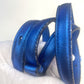 Maison Margiela 5AC 2-Way Handbag/Crossbody/Shoulder Bag in Gunmetal Blue Leather